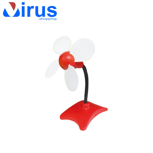 Ventilatore USB da Scrivania Vinco Flower 70606 – Flessibile e Silenzioso