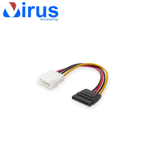 Cavo alimentazione da MOLEX 4 pin a Serial ATA da 15cm