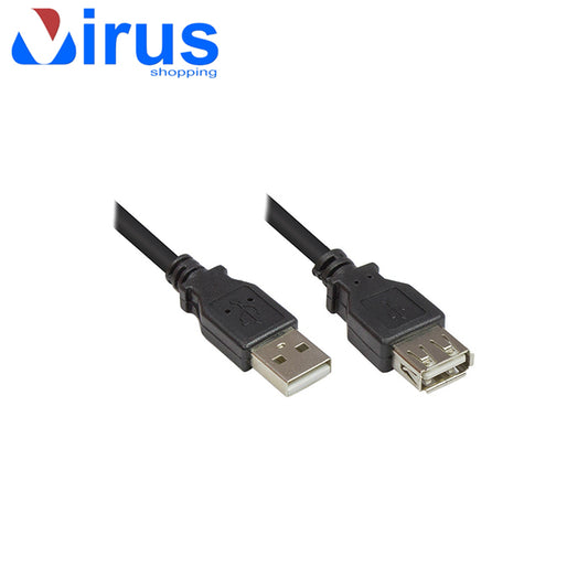 Cavo prolunga USB 2.0 Maschio-femmina keyteck 1.8m