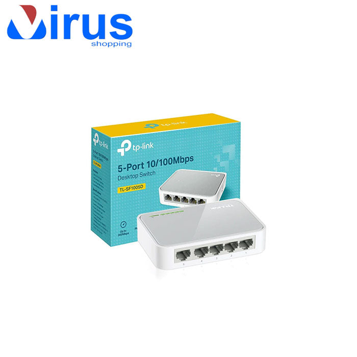 Switch 5 Porte TP-LINK SF1005D switch hub 10/100 mbps  rj45