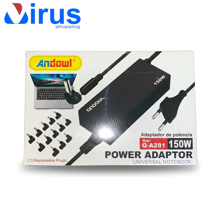 Alimentatore universale per notebook 150w Andowl Q-A281