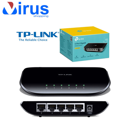 Switch 5 Porte TP-LINK SG1005D switch hub Gigabit