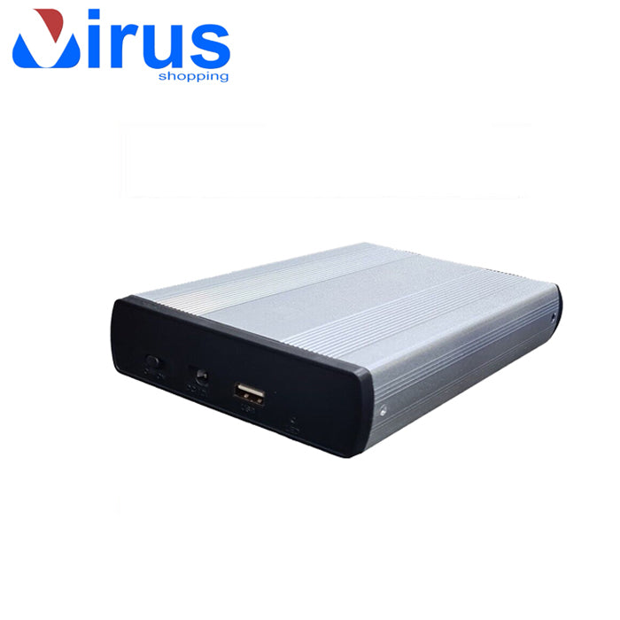 Box Esterno 3,5" per Hard disk in alluminio Con Alimenrtazione 12V
Black/Silver Leovin