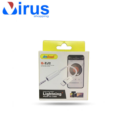 Adattatore Audio da Lightning a Jack 3.5mm Bianco