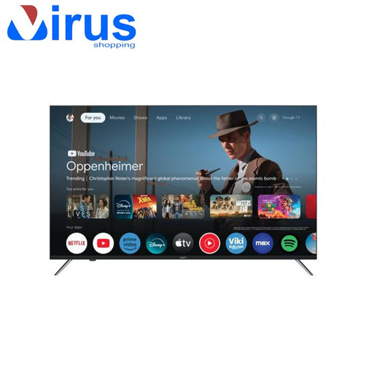 Smart TV Q.Bell 50" 4K Ultra HD con Google Tv - Wi-Fi HDMI, Chromecast integrato