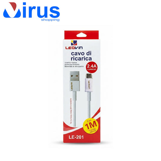 Cavo USB - micro Leovin compatibile da 1m
