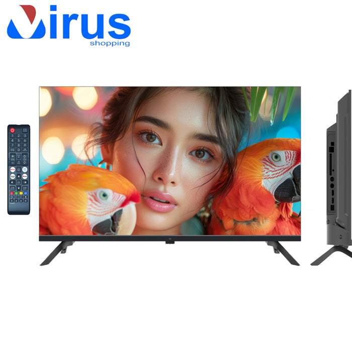 Smart TV 32" Majestic FL32TZ V1 Frameless HD Ready con Tizen OS Samsung, Wi-Fi e Triplo Sintonizzatore