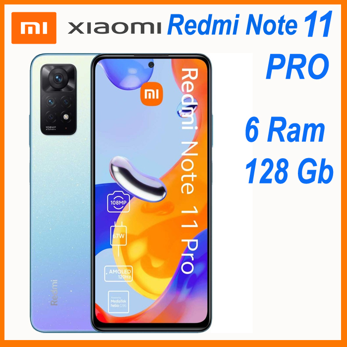 Smartphone XIAOMI REDMI NOTE 11 PRO 6+128GB DS 4G STAR BLUE