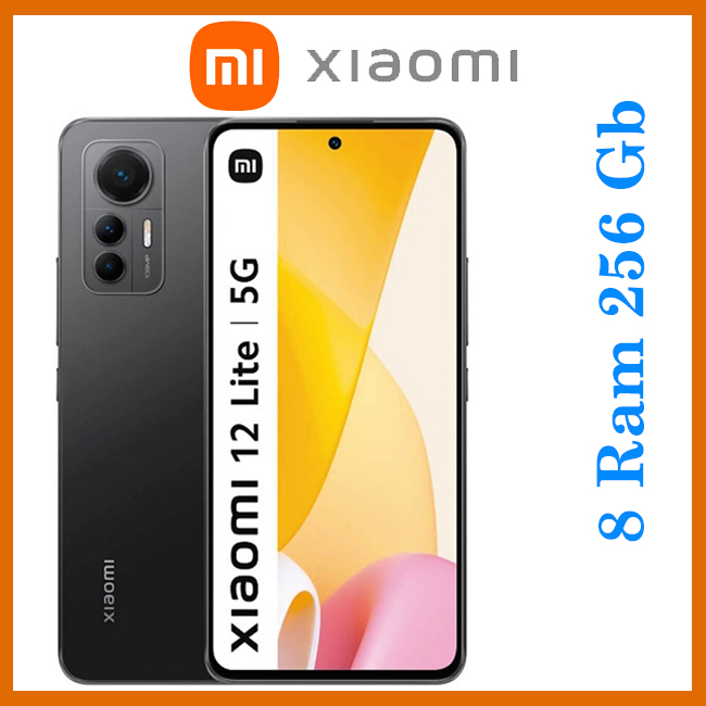 Smartphone XIAOMI 12 LITE 8+256GB DS 5G BLACK
